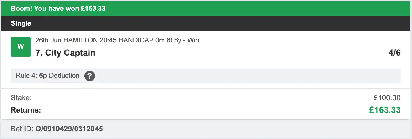 Storm Horse System - Winner - 2025-06-26