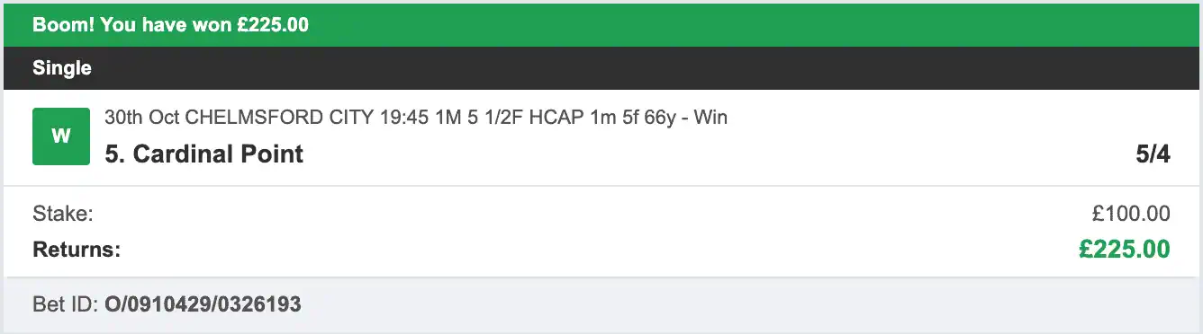 Storm Horse System - Winner - 2025-10-30