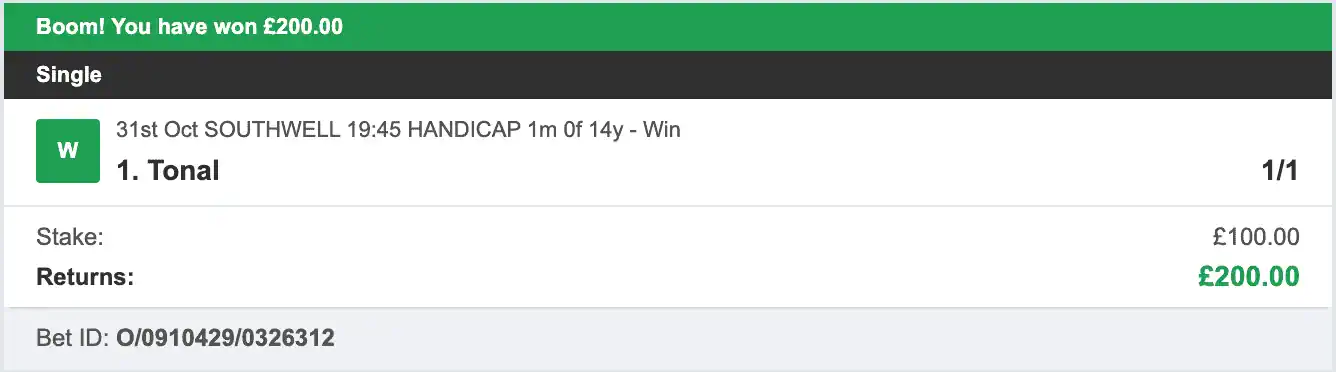 Storm Horse System - Winner - 2025-10-31