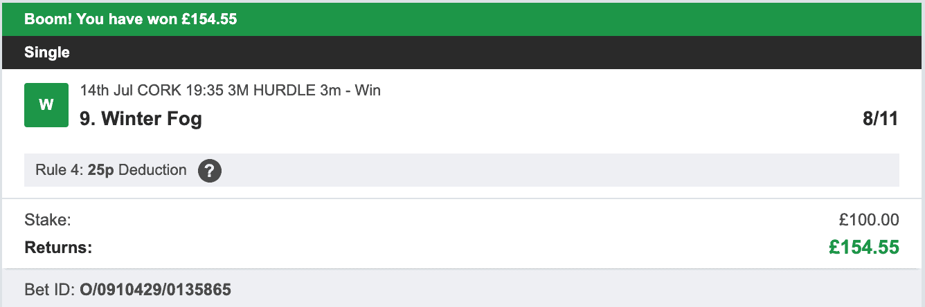 Storm Horse System - Winner - 2023-07-14
